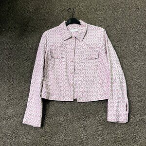 Bernd Berger Pink and White Jacket